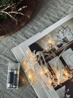 VIAMAJA Lys Og Led|Led Jul<Lyskæde med stjerner