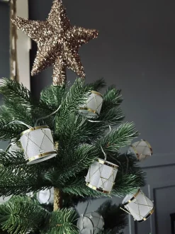 VIAMAJA Lys Og Led|Led Jul<Lyskæde med trommer - timerfunktion