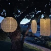 VIAMAJA Lys Og Led|Udendørs Led<Lyskugle med solceller - SUMMER GOLD