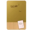 VIAMAJA Tavler Og Whiteboards|Tavler Og Whiteboards<Magnetisk tavle - Mat glas i guld og egefiner