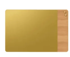 VIAMAJA Tavler Og Whiteboards|Tavler Og Whiteboards<Magnetisk tavle - Mat glas i guld og egefiner