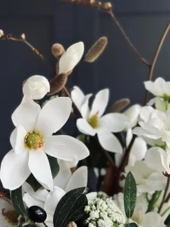 VIAMAJA Blomster<Magnoliagren - 52cm