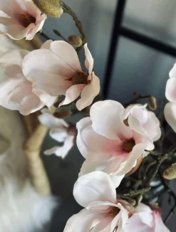 VIAMAJA Blomster<Magnoliagren - Pink 52cm