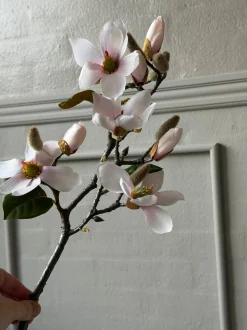 VIAMAJA Blomster<Magnoliagren - Pink 52cm