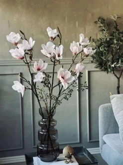 VIAMAJA Blomster<Magnoliagren pink - 92cm