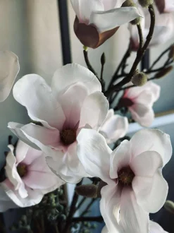 VIAMAJA Blomster<Magnoliagren pink - 92cm