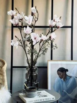 VIAMAJA Blomster<Magnoliagren pink - 92cm