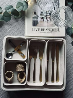 VIAMAJA Køkken Opbevaring|Makeup Opbevaring<Makeup organiser Freja - Sæt med 5 dele