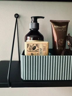 VIAMAJA Makeup Opbevaring|Kreativ Opbevaring<Makeup organiser med opdeling – Grå