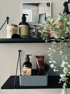 VIAMAJA Makeup Opbevaring|Kreativ Opbevaring<Makeup organiser med opdeling – Grå