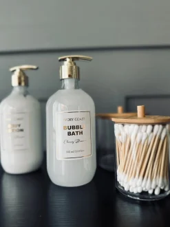 VIAMAJA Tilbehør Til Badeværelse|Opbevaring Til Badeværelse<Makeup organizer i akryl - 200 vatpinde