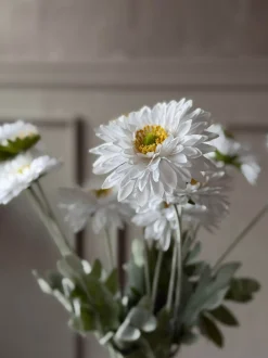 VIAMAJA Blomster<Marguerit stilk 60 cm - Hvid
