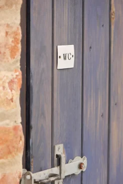 VIAMAJA Badeaccessories|Tilbehør Til Badeværelse<Metalskilt WC