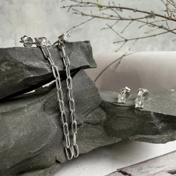 VIAMAJA Ørestikker<Mix box m. 4 øreringe - Jessica Sterling silver
