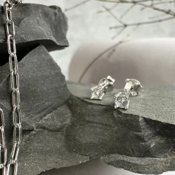 VIAMAJA Ørestikker<Mix box m. 4 øreringe - Jessica Sterling silver