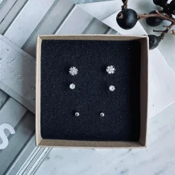VIAMAJA Ørestikker<Mix box med 6 øreringe - Ivy