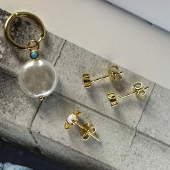 VIAMAJA Ørestikker<Mix box OLYMPIA med 4 øreringe - Sterling Silver