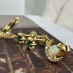 VIAMAJA Ørestikker<Mix box TULISA med 4 øreringe - Sterling Silver
