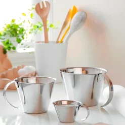 VIAMAJA Kander Og Karafler|Alt Til Bagning<Målekande rustfrit stål - 1,0 ltr.