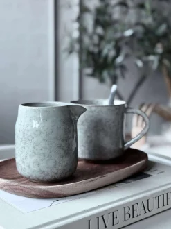 VIAMAJA Porcelæn Og Stentøj|Kander Og Karafler<Mælkekande Keramik - Grå