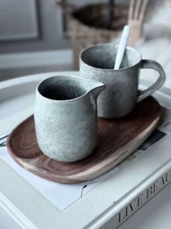 VIAMAJA Porcelæn Og Stentøj|Kander Og Karafler<Mælkekande Keramik - Grå