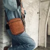 VIAMAJA Cross Body|Læder Tasker<Mobiltaske / Crossover – Cognac