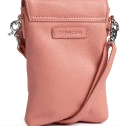 VIAMAJA Læder Tasker|Mobiltasker<Mobiltaske Aura - Soft peach