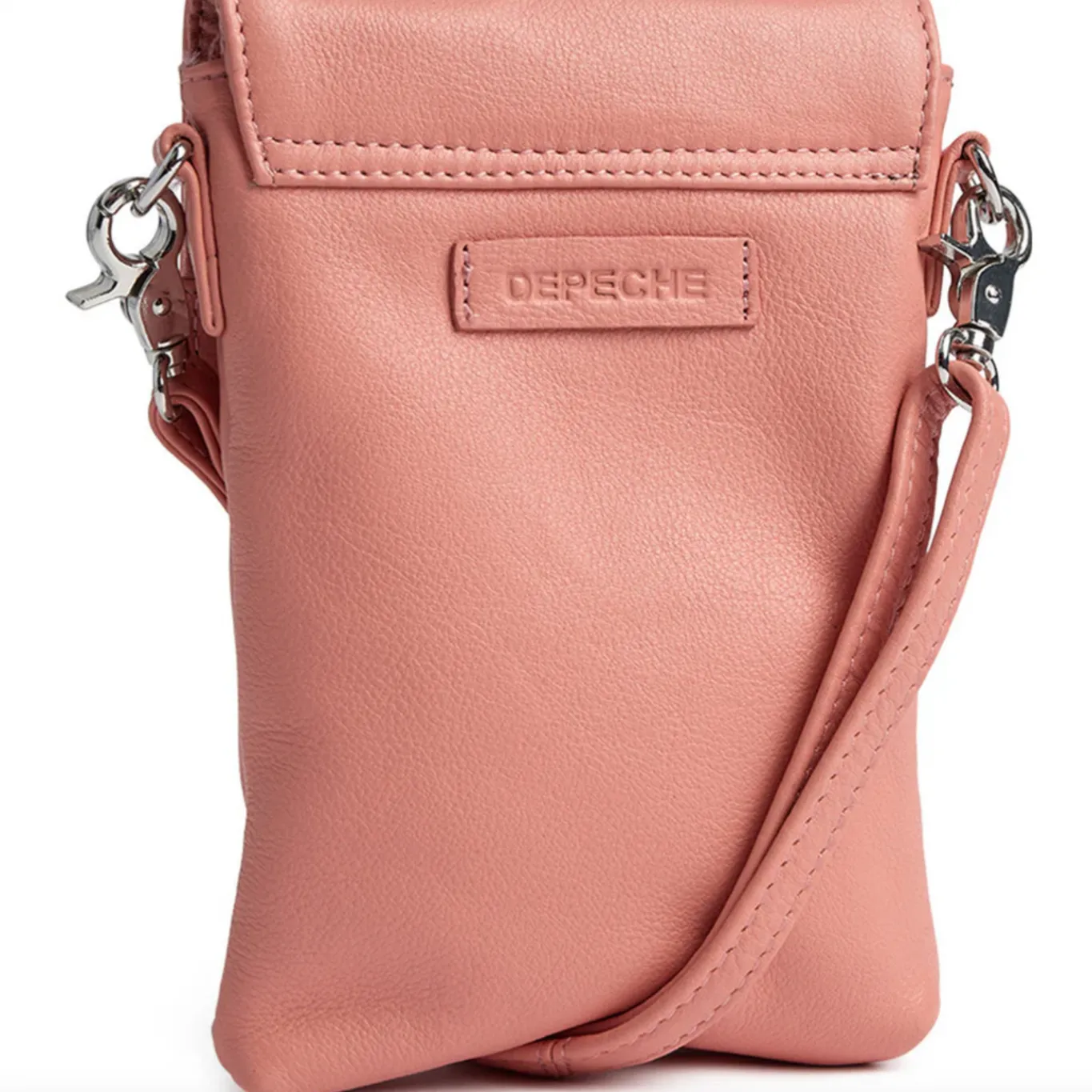 VIAMAJA Læder Tasker|Mobiltasker<Mobiltaske Aura - Soft peach