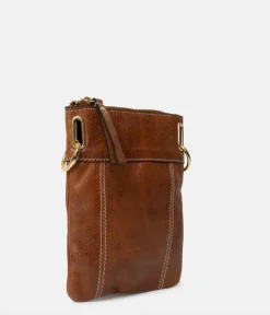 VIAMAJA Læder Tasker|Mobiltasker<Mobiltaske Gunilla walnut