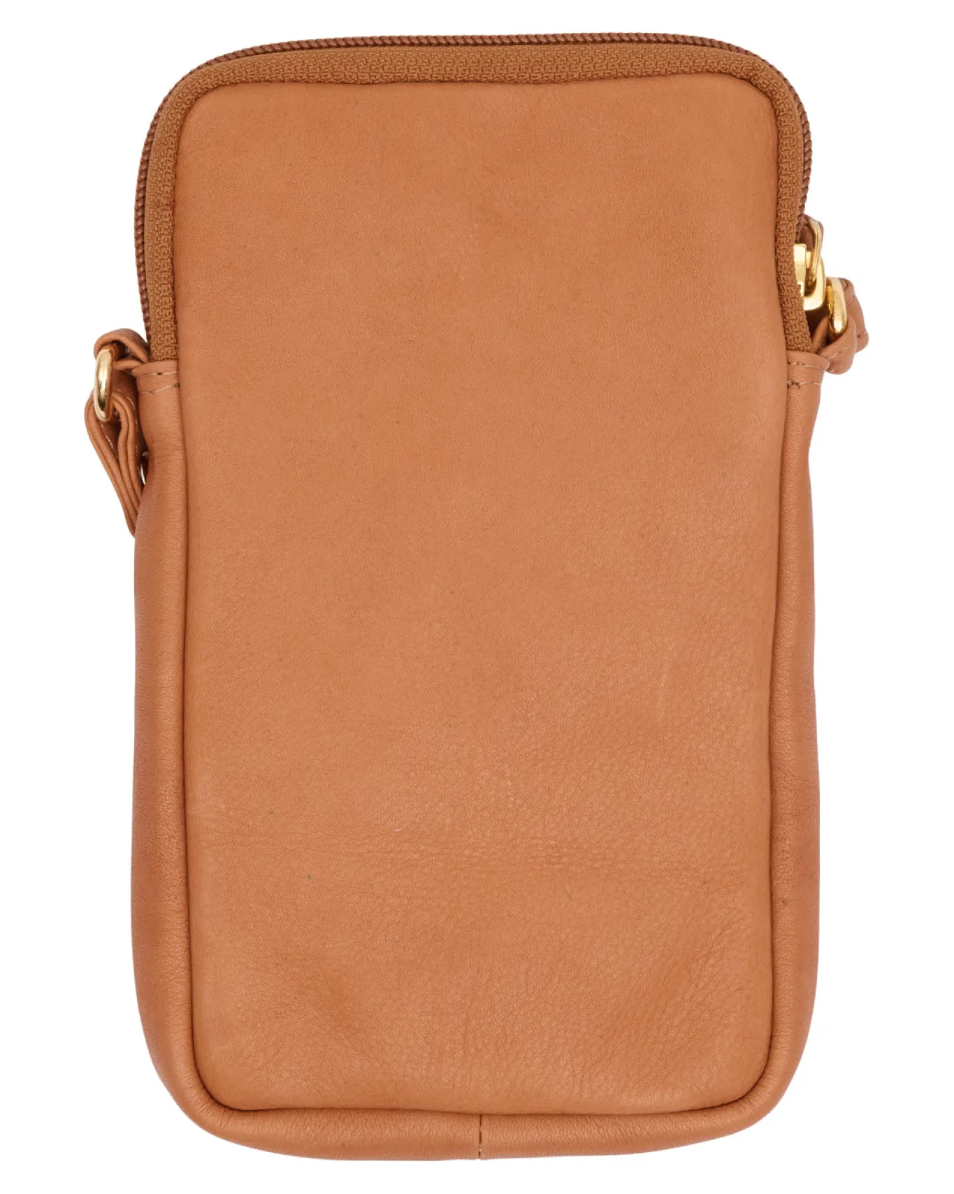VIAMAJA Læder Tasker|Mobiltasker<Mobiltaske Misse - Cognac / gold