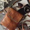 VIAMAJA Læder Tasker|Mobiltasker<Mobiltaske Sally Walnut