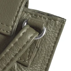 VIAMAJA Læder Tasker|Mobiltasker<Mobiltaske Small Aura Army