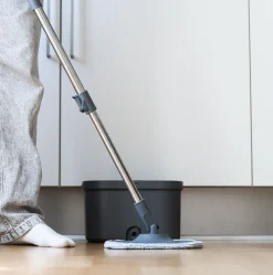 VIAMAJA Tilbehør Til Badeværelse<Moppesæt - Roterende Gulvmoppe