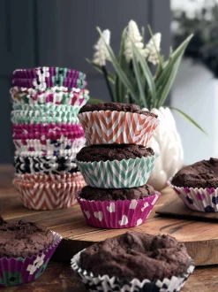 VIAMAJA Alt Til Bagning<Muffinforme 60 stk - Color mix