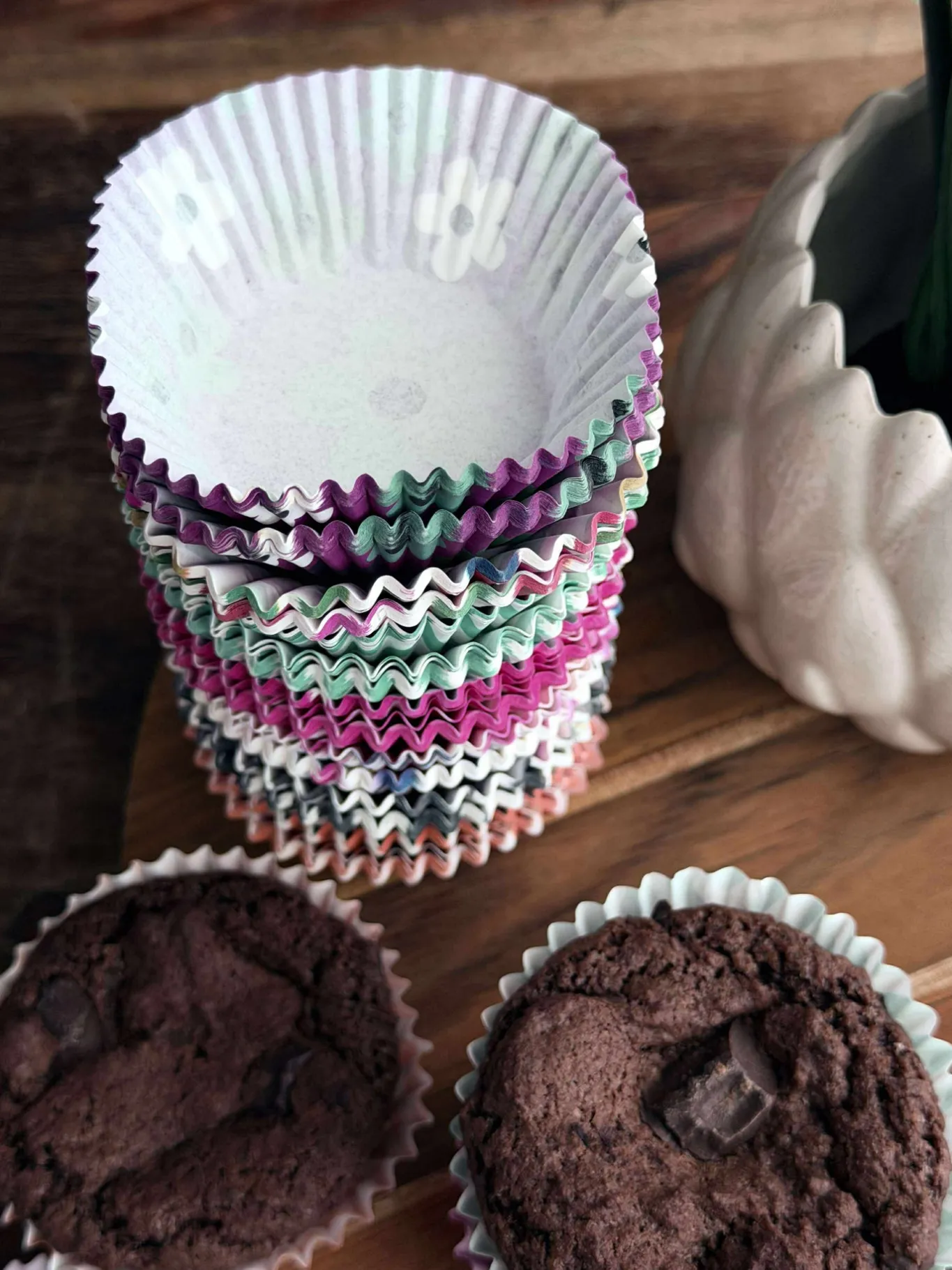 VIAMAJA Alt Til Bagning<Muffinforme 60 stk - Color mix