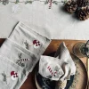 VIAMAJA Duge Og Mundservietter|Jul<Mundservietter Jul Nostalgi - 4 stk
