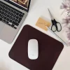VIAMAJA Dækkeservietter|Kontorartikler<Musemåtte - Valnød bøffellæder
