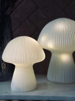 VIAMAJA Lamper|Mushroom Lamper<Mushroom Astrid - White 15 cm