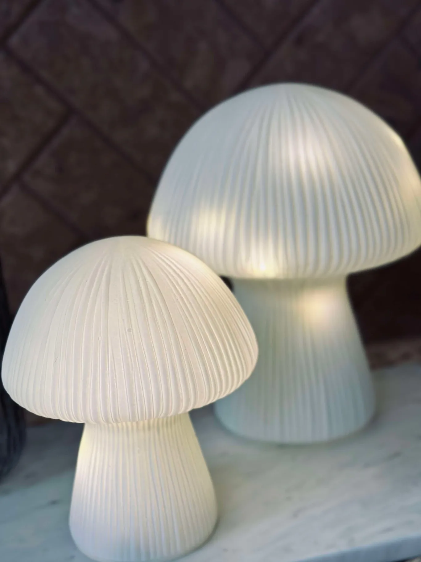 VIAMAJA Lamper|Mushroom Lamper<Mushroom Astrid - White 20 cm