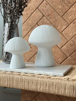 VIAMAJA Lamper|Mushroom Lamper<Mushroom Astrid - White 20 cm