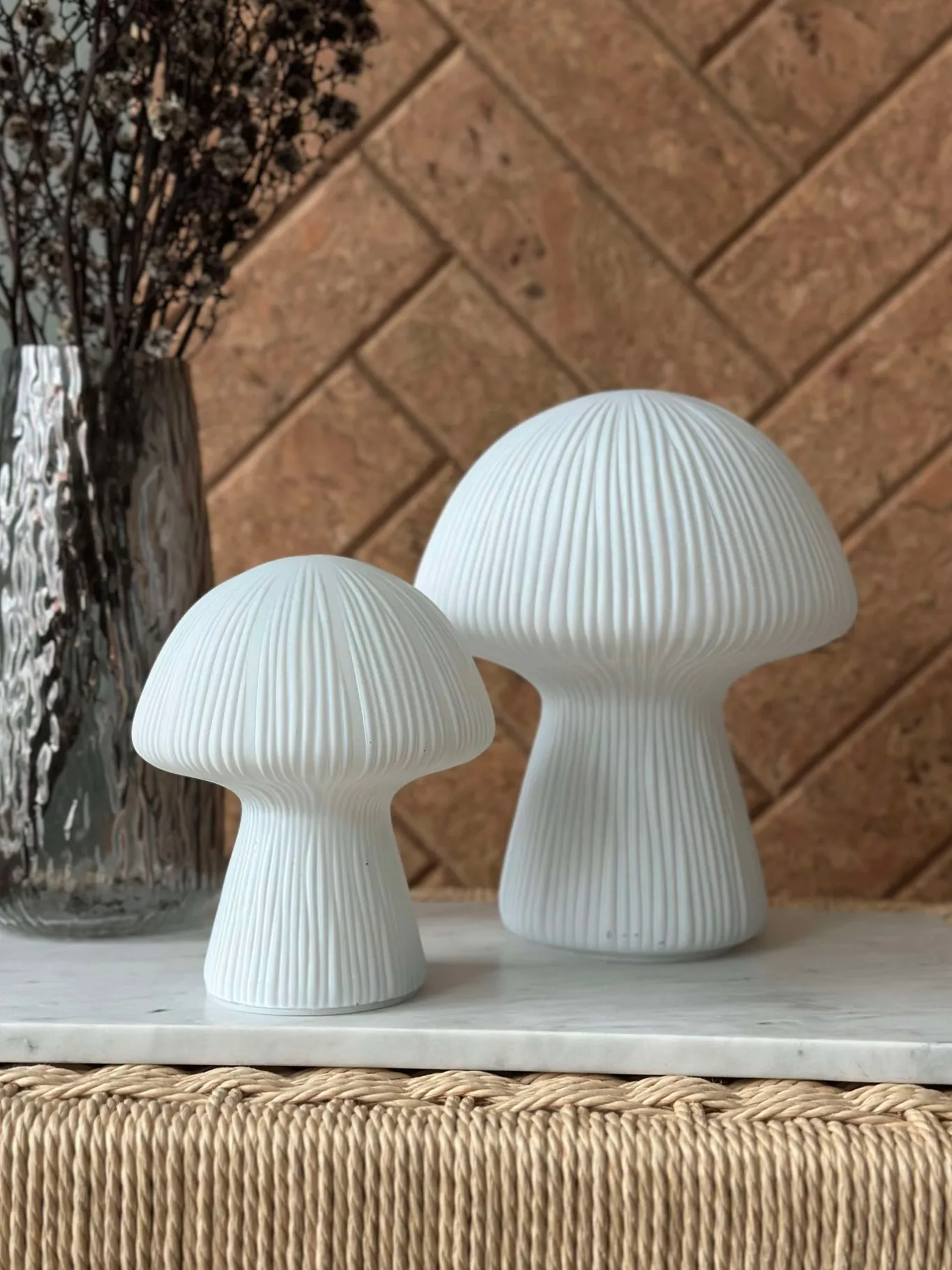 VIAMAJA Lamper|Mushroom Lamper<Mushroom Astrid - White 20 cm