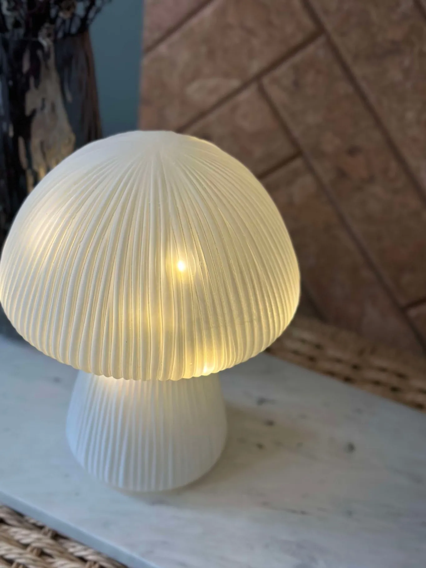 VIAMAJA Lamper|Mushroom Lamper<Mushroom Astrid - White 20 cm