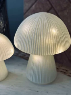 VIAMAJA Lamper|Mushroom Lamper<Mushroom Big Astrid - White 25 cm