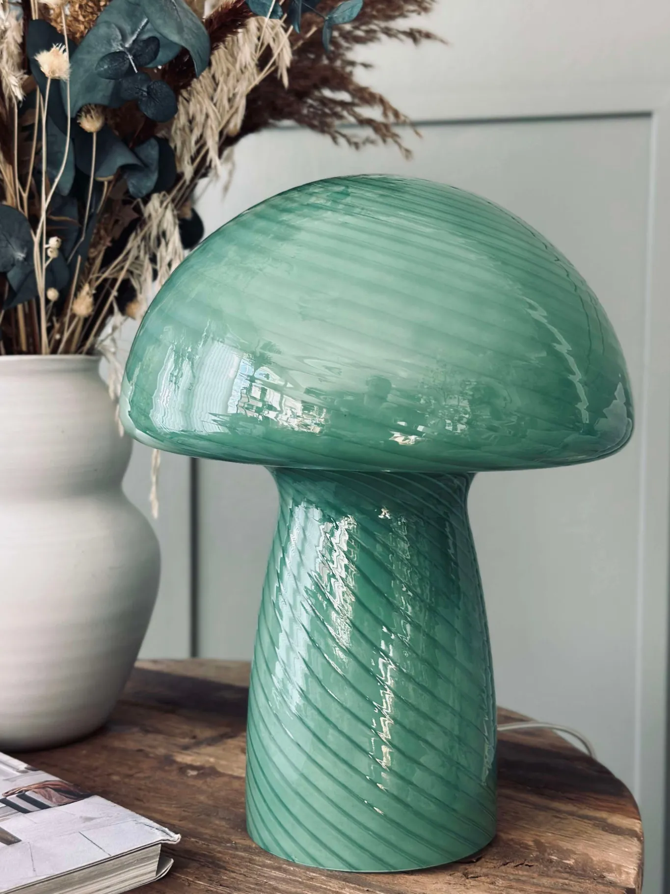 VIAMAJA Mushroom Lamper|Mushroom Lamper<Mushroom Elsa - Grøn 32cm