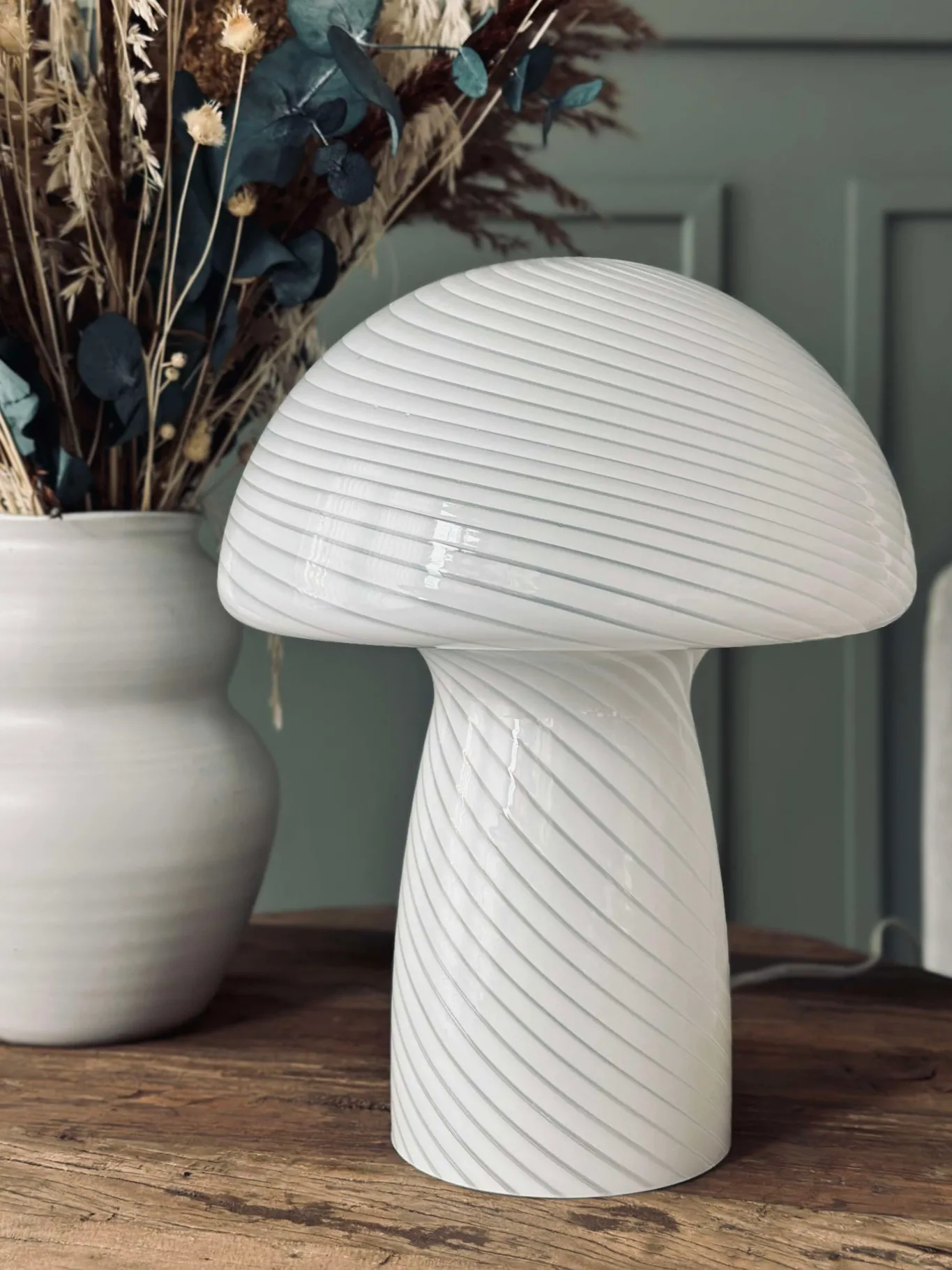 VIAMAJA Mushroom Lamper|Mushroom Lamper<Mushroom Elsa - Hvid 32 cm