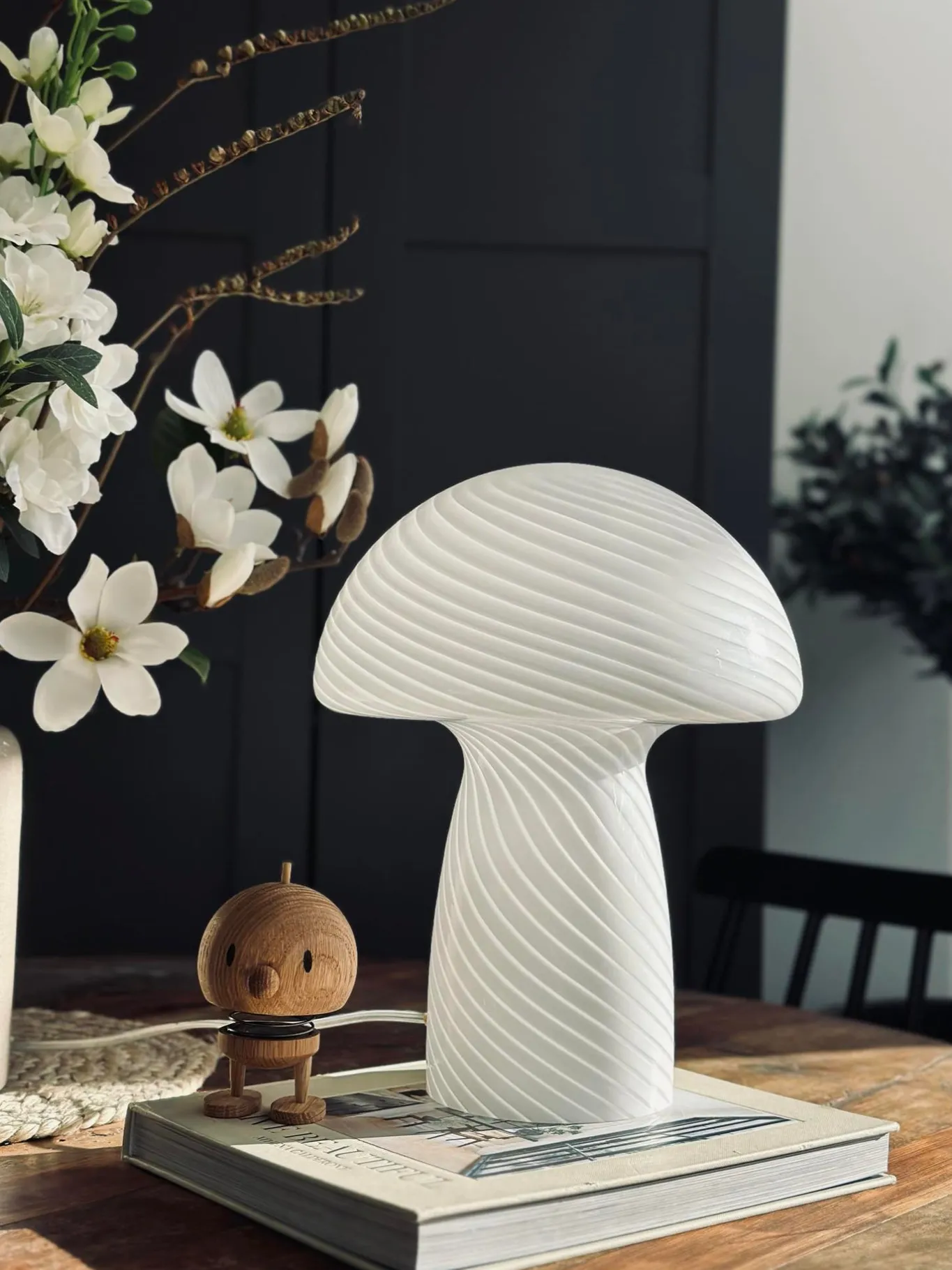 VIAMAJA Mushroom Lamper|Mushroom Lamper<Mushroom Elsa - Hvid 32 cm
