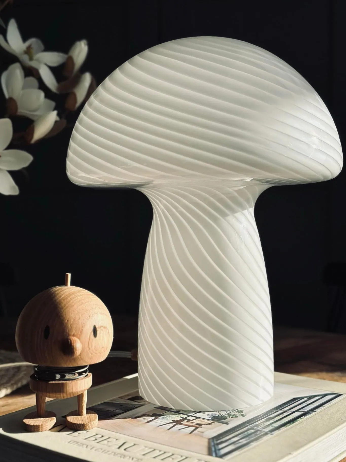 VIAMAJA Mushroom Lamper|Mushroom Lamper<Mushroom Elsa - Hvid 32 cm