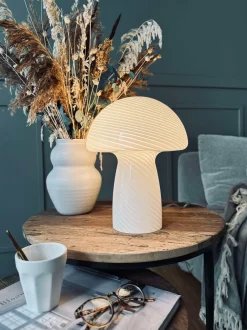VIAMAJA Mushroom Lamper|Mushroom Lamper<Mushroom Elsa - Hvid 32 cm