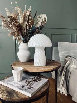 VIAMAJA Mushroom Lamper|Mushroom Lamper<Mushroom Elsa - Hvid 32 cm