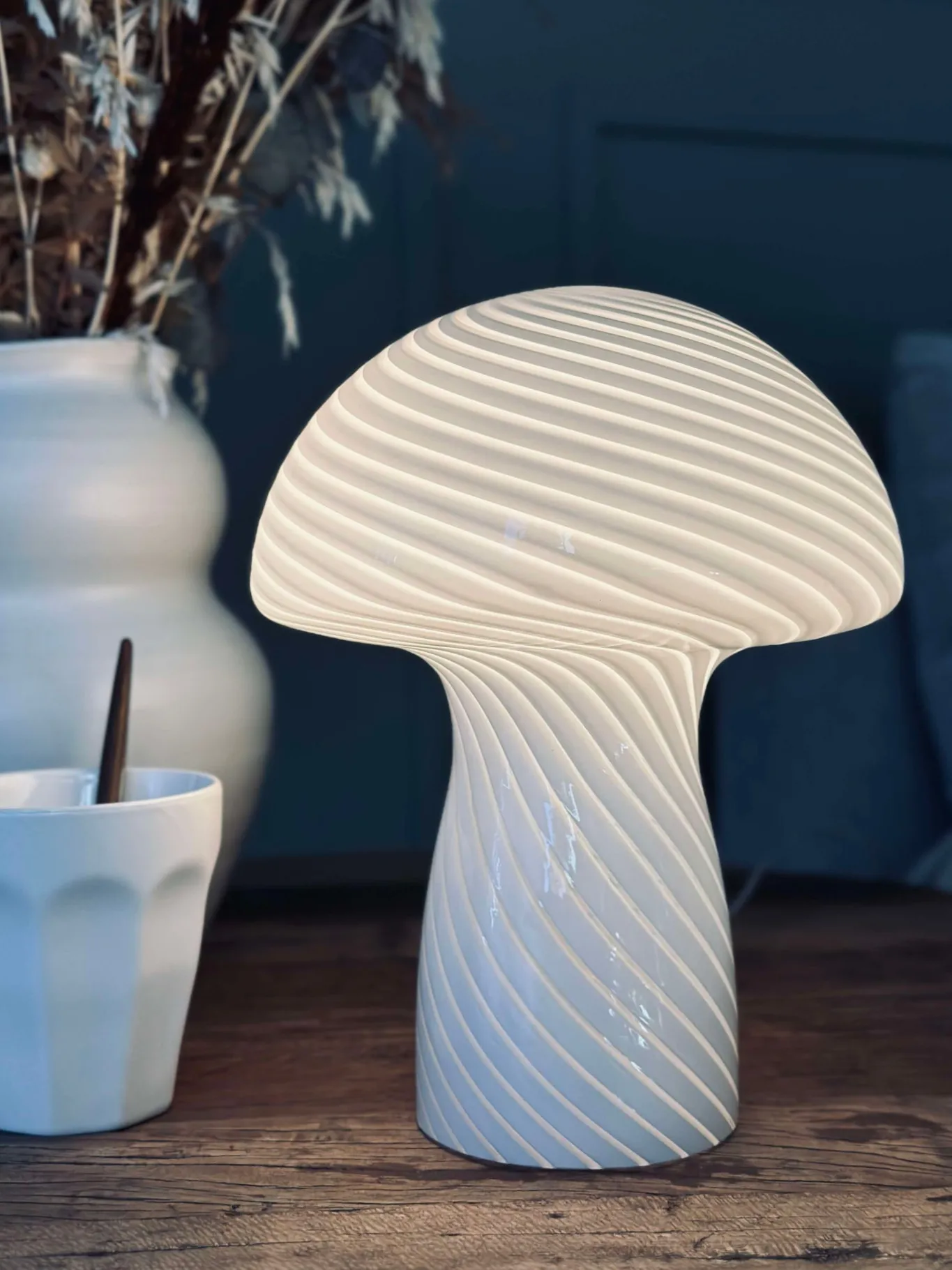 VIAMAJA Mushroom Lamper|Mushroom Lamper<Mushroom Elsa- Grå 24cm